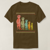 Funny Meerkat T-shirt (Design voorkant)