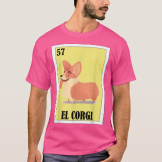 Funny Meican Dogs DesignEl Corgi T-shirt