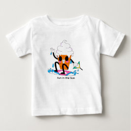 Funny Melting Ice Cream Surfing – Cute Summer Cart