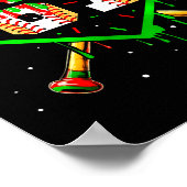 Funny Meme 67 Christmas Baseball Ice Cream Men Boy Poster (Hoek)