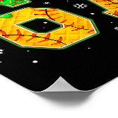 Funny Meme 67 Christmas Baseball Ice Cream Men Boy Poster (Hoek)