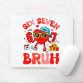 Funny Meme 67 Six Seven Bruh Valentine Heart Toddl Muismat (Met muis)