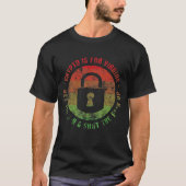 Funny Meme Cryptocurrency Crypto is voor Virgins T-shirt (Voorkant)