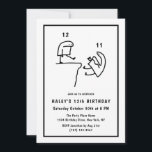 Funny Meme Humor Eenvoudig Zwart Wit 12e Verjaarda Kaart<br><div class="desc">Funny Meme Humor Simple Black White 12th Birthday Voeg een vleugje humor toe aan uw 12th Birthday celebration met onze 'Funny Meme Humor Simple Black White' thema-uitnodiging! Duik in een leuk evenement geïnspireerd door populaire memes in een strak zwart-wit design. Pas nu uw uitnodiging aan en laat de goede tijden...</div>