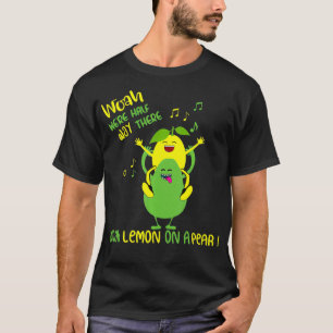 Funny Meme Lemon op een kruidenleraar Foodie, Lyri T-shirt