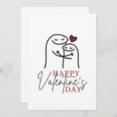 Funny Meme Paar Valentijnsdag Kaart Eigenzinnig (Voorkant / Achterkant)