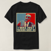 Funny Meme Rudy Giuliani Tacking T-shirt (Design voorkant)