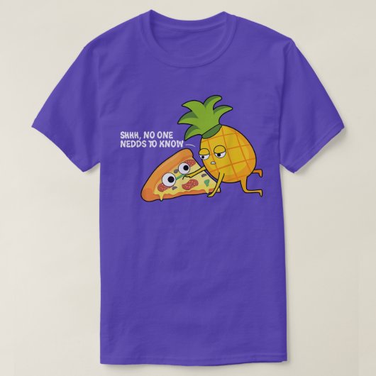 Funny Meme Statement Gift Design Hawaii Pizza729 T-shirt (Design voorkant)
