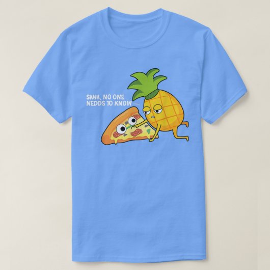 Funny meme statement gift Designs hawaii pizza T-S T-shirt (Design voorkant)