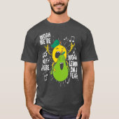 Funny Meme Woah Lemonate On A Pear Teacher Music T-shirt (Voorkant)