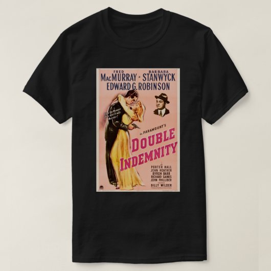 Funny Men Stanwyck Drama Barbara Actress Gift Musi T-shirt (Design voorkant)