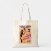 Funny Men Stanwyck Drama Barbara Actress Gift Musi Tote Bag (Achterkant)