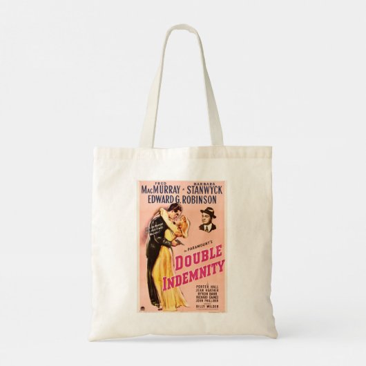 Funny Men Stanwyck Drama Barbara Actress Gift Musi Tote Bag (Achterkant)
