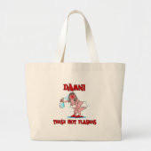Funny Menopauze Grote Tote Bag (Voorkant)