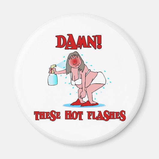 Funny Menopauze Magneet (Voorkant)