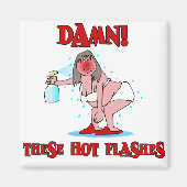 Funny Menopauze Magneet (Voorkant)