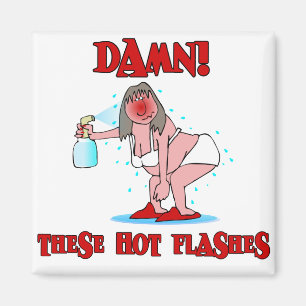 Funny Menopauze Magneet