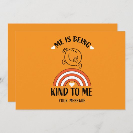 Funny Mental Health awareness HR Support Bedankkaart (Voorkant / Achterkant)