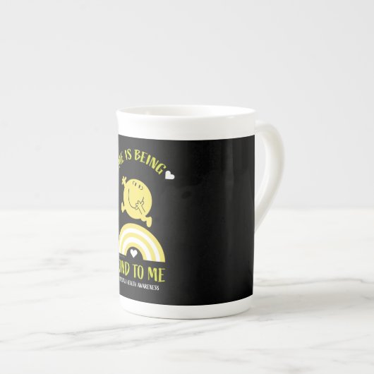 Funny Mental Health awareness Mok (Voorkant rechts)