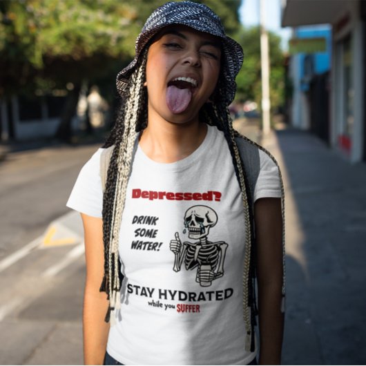 Funny Mental Health Shirt - Donkere tekst