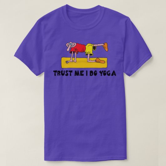 Funny Menx27s Yoga TShirtTShirt T-shirt (Design voorkant)