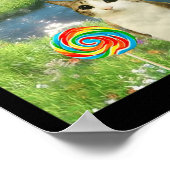 Funny Meowl Meme, Cat Owl Meme Brainrot Gen Alpha  Poster (Hoek)