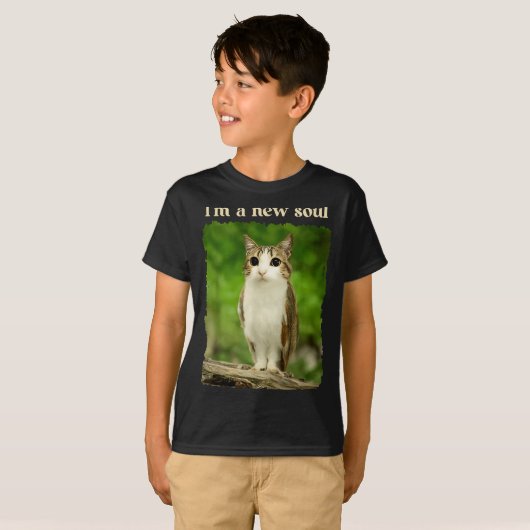 Funny Meowl Meme, Cat Owl Meme Brainrot Gen Alpha  T-shirt (Voorkant volledig)