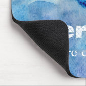 Funny Mermaid Coffee Quote Muismat ☕🧜♀️ (Hoek)