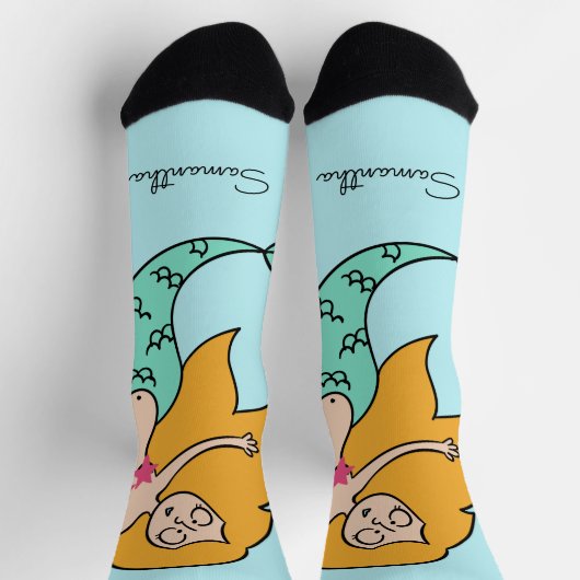 Funny Mermaid, douanenaam Sokken (Top)