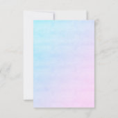 Funny Mermaid Pun Mer-Maid her Day Shellebring Bedankkaart (Achterkant)