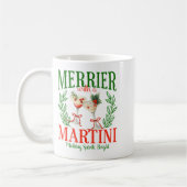 Funny Merrier With A Martini Bachelorette Merry Ch Koffiemok (Links)