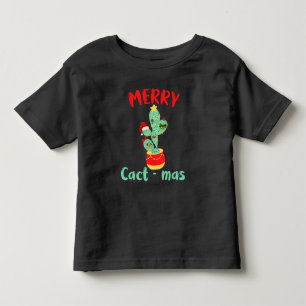FUNNY MERRY CACTMAS - CACTUS CHRISTMAS FUN KINDER SHIRTS