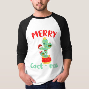 FUNNY MERRY CACTMAS - CACTUS CHRISTMAS FUN T-SHIRT