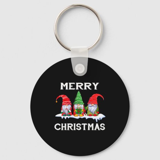 Funny Merry Christmas Family Matching Xmas New Yea Sleutelhanger (Voorkant)