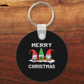 Funny Merry Christmas Family Matching Xmas New Yea Sleutelhanger (Voorkant)