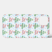 Funny Merry Christmas Holiday Naughty Elf Case-Mate iPhone Case (Achterkant (horizontaal))