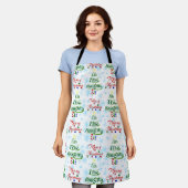 Funny Merry Christmas Holiday Naughty Elf Schort (Gedragen)