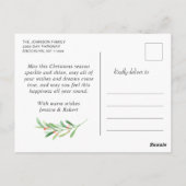 Funny Merry Christmas Three Kings Briefkaart (Achterkant)