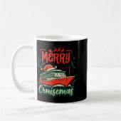 Funny Merry Cruisemas Holiday Cruise Vacation Koffiemok (Links)