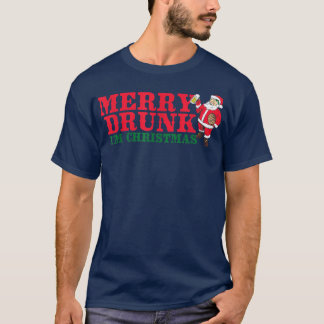 Funny Merry Dunk Im Christmas Apparel Beer Lover T-shirt