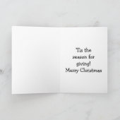 Funny Merry Humor Wenskaart Feestdagen Kaart (Binnen)