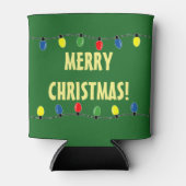 Funny Merry kerstboomgloeilamp koelbox Blikjeskoeler (Voorkant)