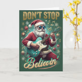 Funny Merry-kerstkaart Kaart (Gele Bloem)