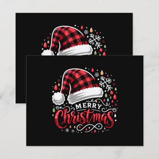 Funny Merry Kerstmis (Voorkant / Achterkant)