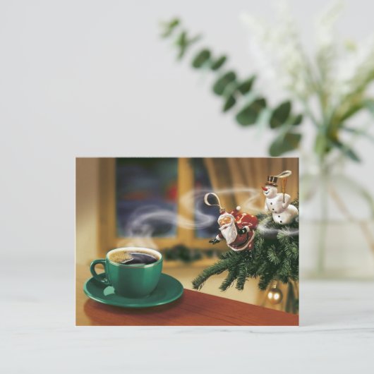 Funny Merry Kerstmis Briefkaart (Staand voorkant)