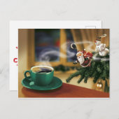 Funny Merry Kerstmis Briefkaart (Voorkant / Achterkant)