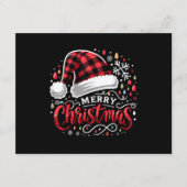 Funny Merry Kerstmis Informatiekaartje (Voorkant)