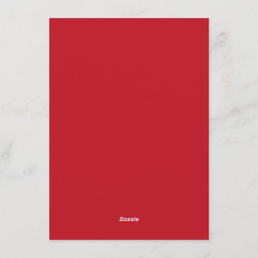 Funny Merry Kerstmis met een groet van drie koning Feestdagenkaart (Achterkant)