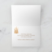 Funny Merry Kerstmis Snowman Humor Kaart (Binnen)