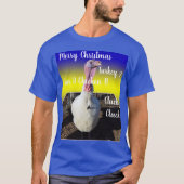 Funny Merry KerstTurkey, T-shirt (Voorkant)